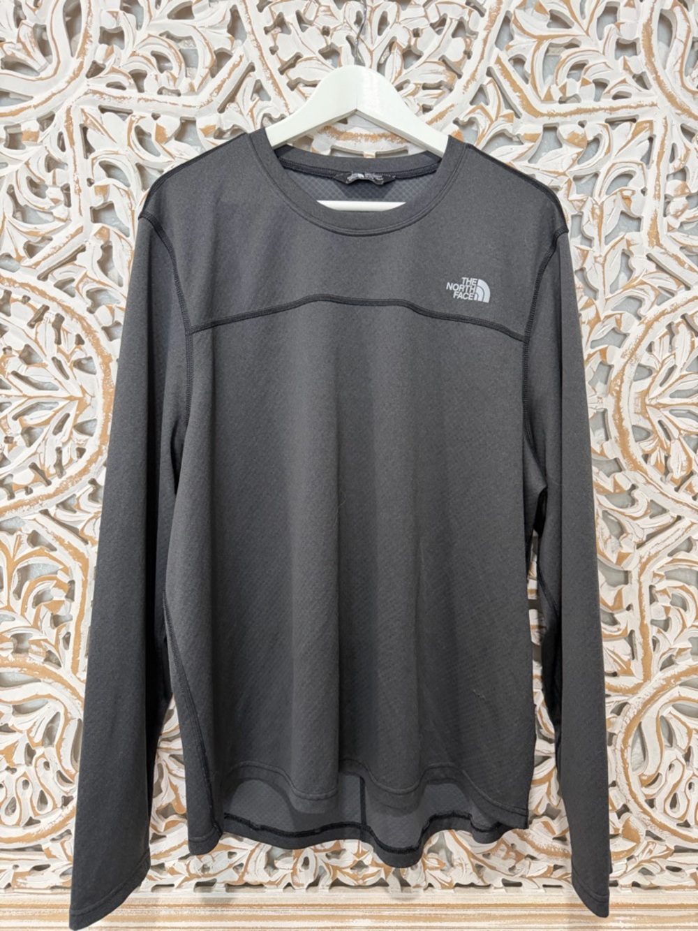 The North Face Men's Long Sleeve Crew Base Layer Shirt XL - Black